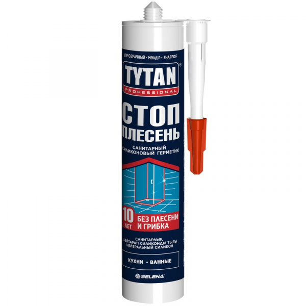 Tytan Professional Стоп плесень герметик силиконовый санитарный нейтральный 